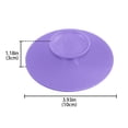 thumbnail image 3 of Silicone Makeup Brush Cleaning Mat, Purple, 1 Pcsilicone Scrubbing Pads for Cleaning Makeup Brush Pads, Easter Mother'S Day Gift Makeup Organizers, 3 of 5