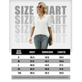 thumbnail image 3 of LOMON Women's Puff Short Sleeve Polo Shirts V Neck Casual Collared Tops Work Tunic Blouses, 3 of 7