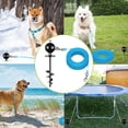 thumbnail image 2 of Estaca de Sujeción para Perros SELEWARE Exterior Antioxidante para Perros Grandes, 2 of 8