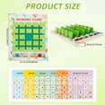thumbnail image 2 of QJUHUNG Matching Memory Game Help Learn Portable Toddler Kid Road Trips Essentials Educational Car Airplane Travels Games Challenging Wood Board Game Toy for Children, 2 of 10
