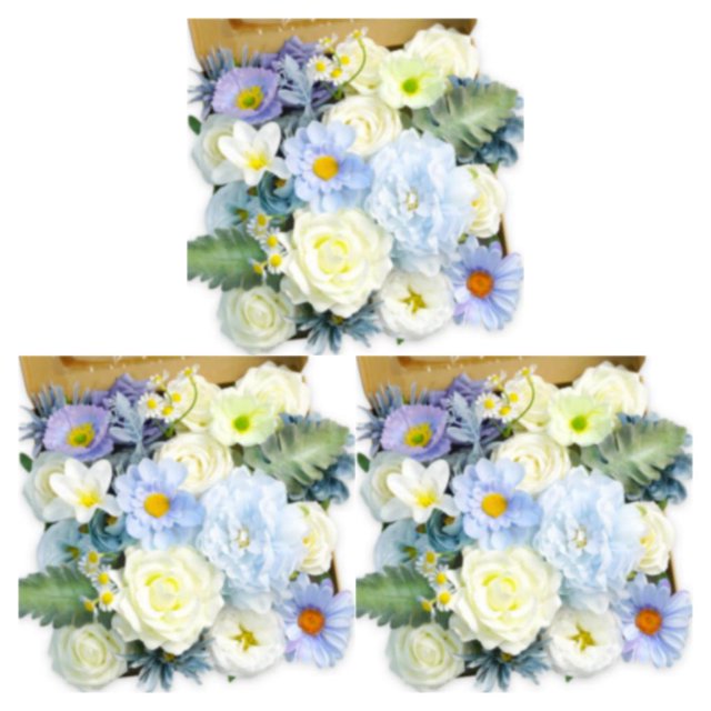 Wweixi Whimsical Blooms Low Maintenance Artificial Flower Collection Realistic 23new style LH006 3Set