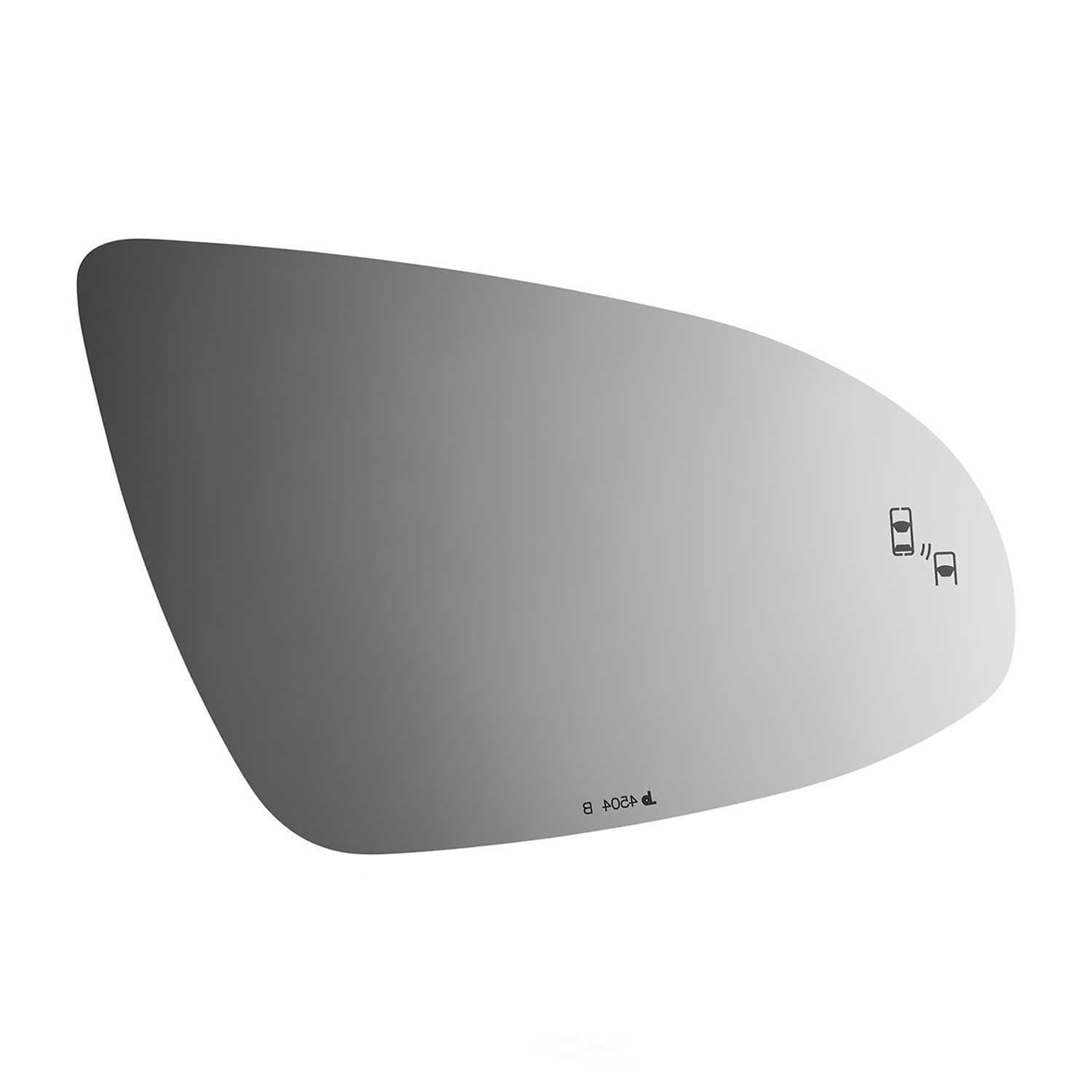 Burco Side View Mirror Replacement Glass - Clear Glass - 4504B