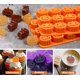 thumbnail image 2 of Halloween Pumpkin Chocolate Mold, 2 Pcs Pumpkin Candy Silicone Molds for Cake Decoration, Cupcakes, Jelly, Cookies, Orange, 2 of 4