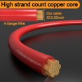 thumbnail image 2 of Kit de cableado para amplificador de audio Ruikarhop 4 AWG de 17 pies con fusible, 2 of 7