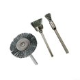 thumbnail image 5 of 3Pcs Stainless Steel Wire Brush Wire Wheel Rotary Tool Rust Removal Polishing, 5 of 6