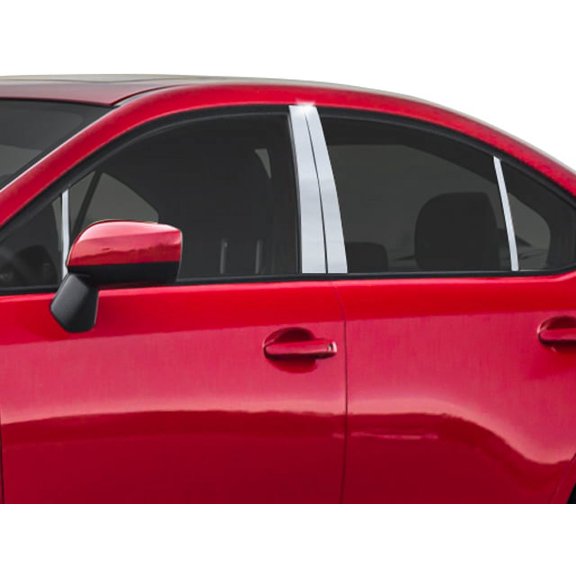 Stainless Steel Pillar Trim 8Pc Fits 2015-2020` Subaru WRX PP15412 QAA