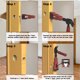 thumbnail image 4 of Herramienta De Mortaja Para Pestillo De Puerta, Herramienta De Cincelado De Pestillo De Puerta De Corte Preciso Y Limpio De aleación De Aluminio Para Espesor De 1 3/4 Pulgadas A 1, 4 of 7