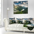 thumbnail image 3 of Designart Summer at Polish Tatra Mountains - Landscape Printed Throw Pillow - 18x18, 3 of 5