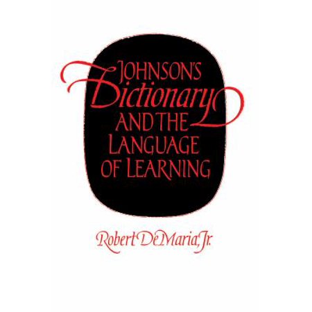 Johnson's Dictionary and the Language of Learning [Paperback - Used]