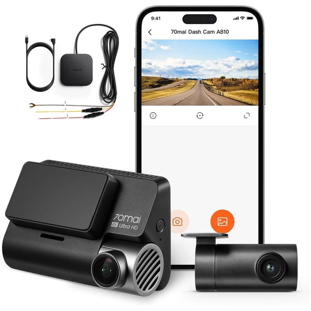 Dash Cam 70mai A810 4K con Starvis 2 IMX678, LTE, GPS, WiFi