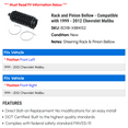 thumbnail image 2 of Rack and Pinion Bellow - Compatible with 1999 - 2012 Chevy Malibu 2000 2001 2002 2003 2004 2005 2006 2007 2008 2009 2010 2011, 2 of 2