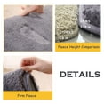 thumbnail image 6 of FunChaos Bathroom Rug Mat (20" x 32", Grey), Non Slip Bath Rugs, Water Absorbent Soft Microfiber Shaggy Bathroom Mat Machine Washable for Bathroom Thick Plush Rugs for Shower, 6 of 6