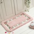 thumbnail image 1 of 40*60cm Nice Rose Flower Area  Super Soft Bathroom Rugs Bath Mat Shower Mat Door Mat Kitchen Mat Rugs, 1 of 5