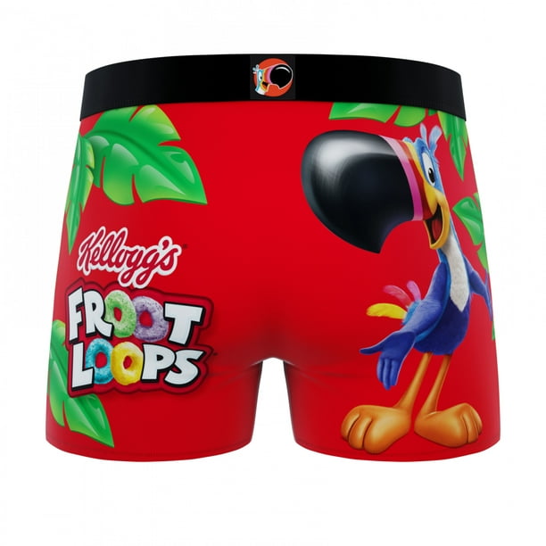 Crazy Boxers Kellogg's Froot Loops Toucan Sam Boxer Brief in