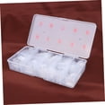 thumbnail image 3 of WHAMVOX 1000Pcs Fake Nails Piece Transparent Manicure Tool for Creative Nail Art and Removable Design, 3 of 8