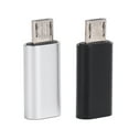 thumbnail image 3 of Adaptador de tipo C a Android, conector convertidor de carga de teléfono tipo C de aleación de aluminio, 3 of 14