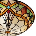thumbnail image 4 of ARTZONE Tiffany Ceiling Lights, Stained Glass Ceiling Light 3-Lights 16 Inch Tiffany Flush Mount Ceiling Light for Bedroom Dining Living Room Entryway Foyer, 4 of 4