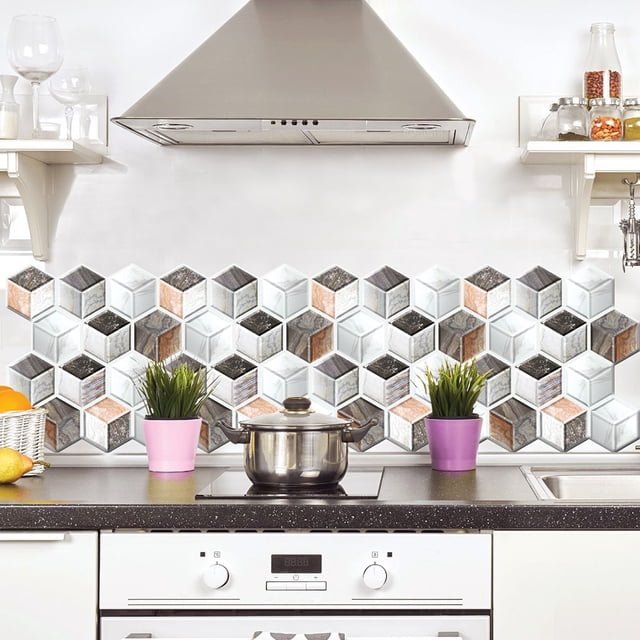 Advancent Feiqiong Diseño de Ladrillo 10 Piezas Etiqueta de La Pared Calcomanía 3D Decoración del hogar #542