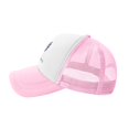 thumbnail image 3 of St. Louis BattleHawks Trucker Hats Pink One Size Adjustable Snapback Hat, 3 of 5