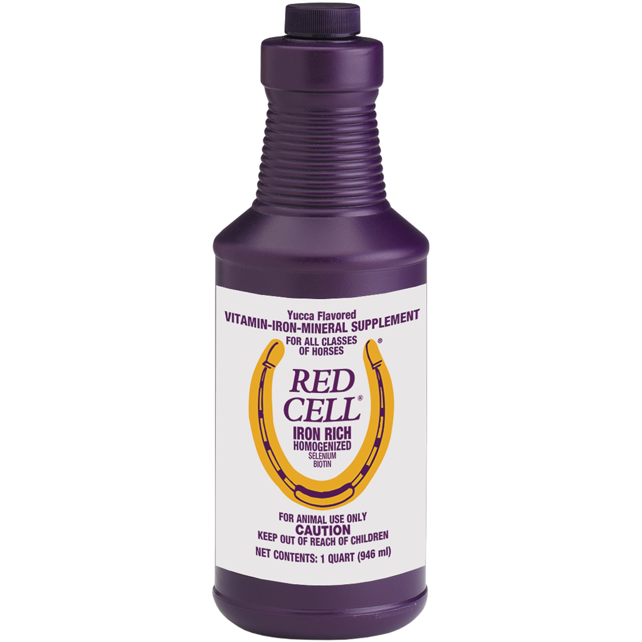 Farnam Red Cell Iron Rich Yucca Flavored Horse Supplement, Vitamin