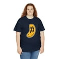 thumbnail image 6 of Flatten smiley face graphic t shirt Unisex Heavy Cotton Tee, 6 of 8