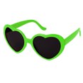 thumbnail image 1 of Lunettes de Soleil Unisexes Mignonnes en Forme de Cœur Love, 1 of 2
