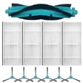 thumbnail image 1 of Mosiee Main Brush Side Brush Filter Kit For Atvel For Smartgyro R80 Base Vacuum Cleaner For Conga 2499 Ul/Tra Home Advanced Cleaner, 1 of 9
