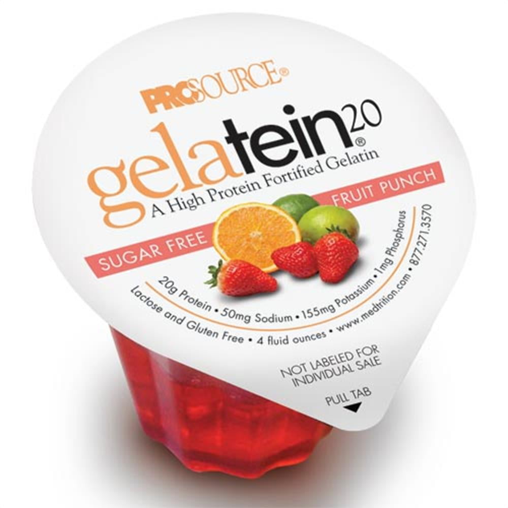 Gelatein Plus Cherry Flavor 4 oz. Cup Ready to Use, 11701 Case of 36