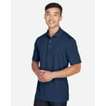 thumbnail image 2 of Harriton M345 Men's Advantage Snag Protection Plus IL Snap Placket Polo-Dark Navy-3XL, 2 of 5