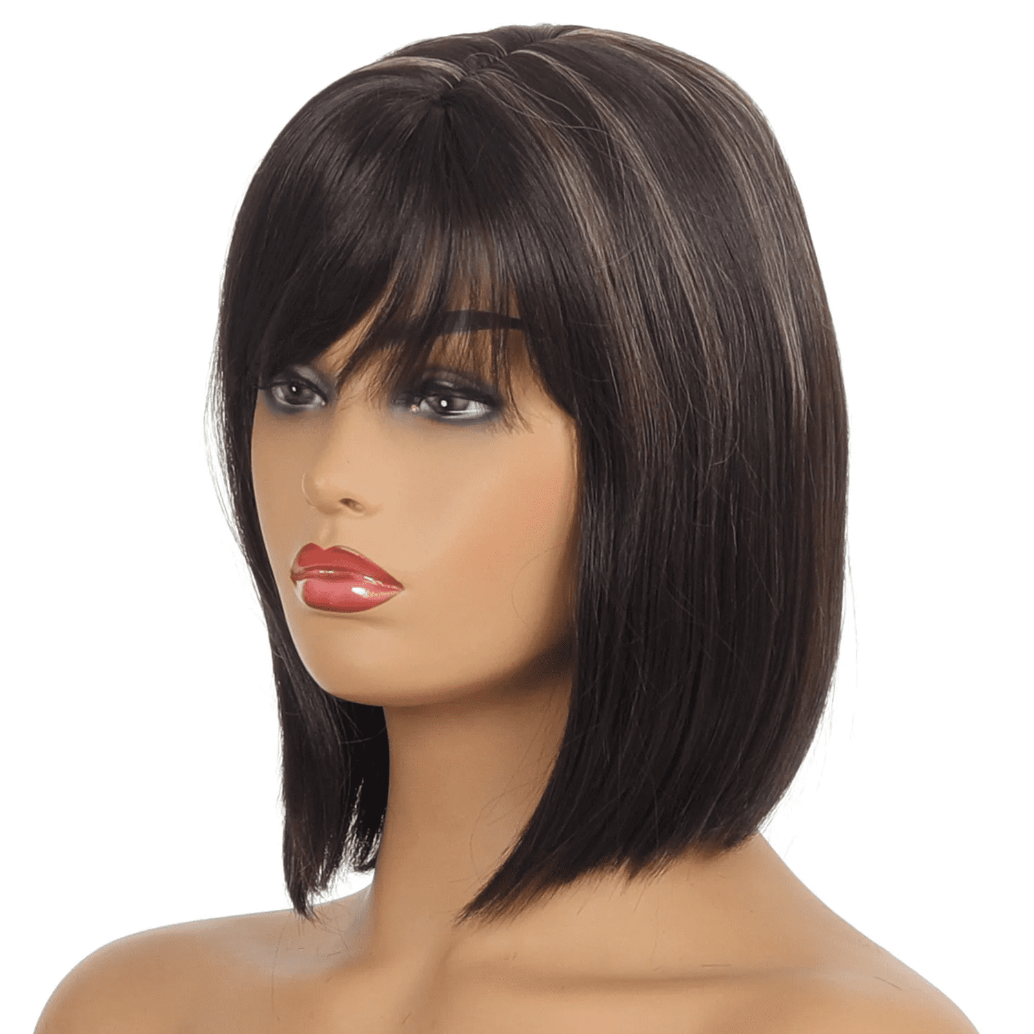 UTOURS Natural Short Lace Front Wigs Full Bob Lace Human Hair Wigs for Women