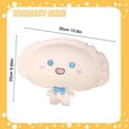 thumbnail image 3 of LGHDIWN Dumpling Themed Decorative Throw Pillow - Cute Dumpling Shaped Accent Cushion, Soft Fabric Decor Pillow for Sofa, Couch, Living Room, Bedroom and Home Decoration, 3 of 8