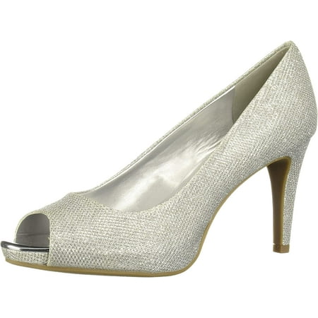 Bandolino Womens Rainaa Pump 5 Silver
