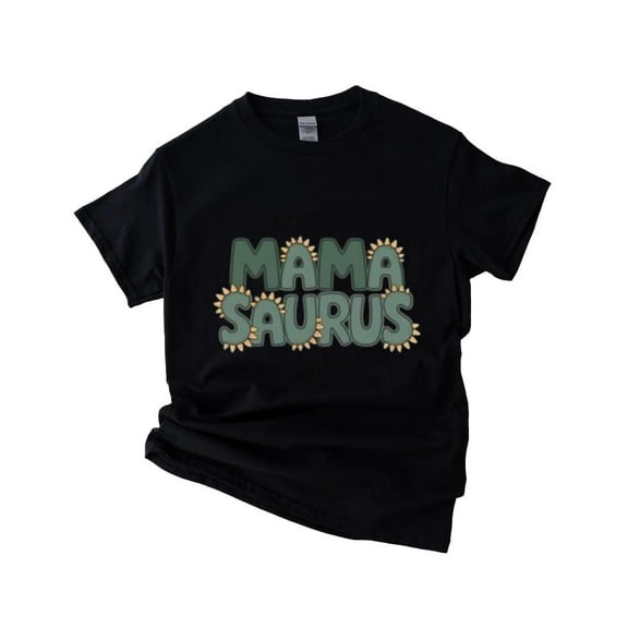 MamaSaurus Birthday T-Shirt , Hoodie , Sweatshirt Fun Dino Mom Graphic for Celebration Time, for men & women, up to size 5XL