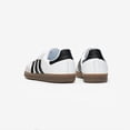 thumbnail image 4 of US:11.5 Adi - das Originals Men's Iconic SAMBA OG SNEAKERS White/Black LAST1, 4 of 6