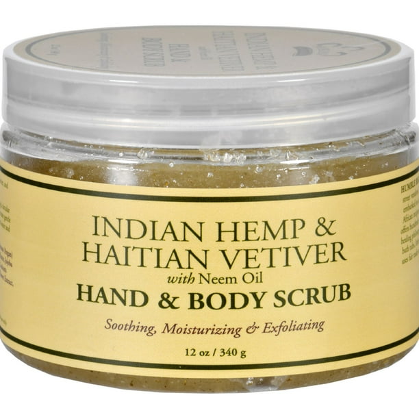 Sundial Brands Nubian Heritage Hand & Body Scrub, 12 oz