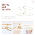 thumbnail image 4 of Miangastore Metal Multi-Layer Hanging Hanger Hook Gold 4Pcs 16.5x7.9in, 4 of 8