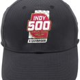 thumbnail image 4 of Indy 500 Mens Legacy 91 Baseball Cap, Black, One Size, 4 of 4