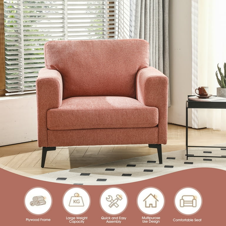 Large accent chairs with arms hot sale