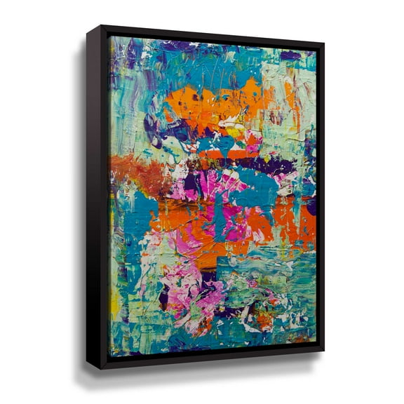 Artwall Starting Over, Gallery Wrapped Floater-framed Canvas by Allan Friedlander