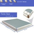 thumbnail image 5 of Continental Sleep, 10-inch Pocketed Coil Rolled Medium Plush Mattress and 5" Easy Wood Box Spring with Simple Assembly, Twin, 5 of 7