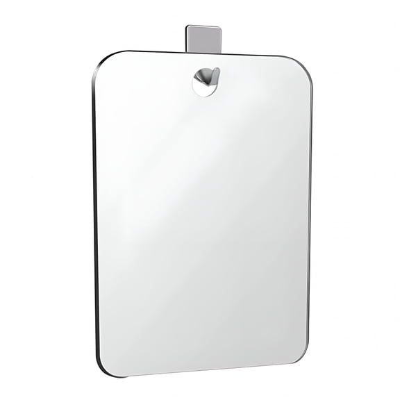 ACDANC Makeup Mirror Small Hanging Mirror Bathroom Hanging Mirror with Adhesive Hook Anti-fog Rectangle Unbreakable Travel Portable Women Makeup Men Shaving