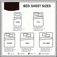 thumbnail image 6 of 4-Piece Set Bed Sheets, Bedding with Fitted Sheet, Flat Sheet & Pillowcases, 6 of 6