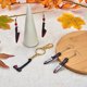 thumbnail image 4 of 18 piezas de dijes de terror, colgante de cuchillo de terror, colgante de aleación de esmalte para decorar piezas de joyería., 4 of 9