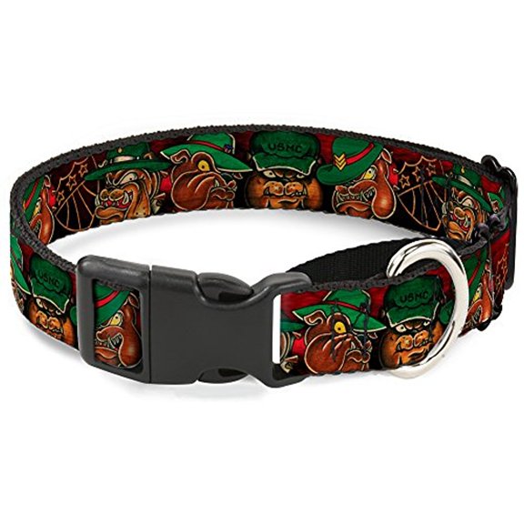 Buckle Down Tattoo Johnny Pet Dog Collar