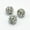 Silver, variant on 20 Pcs Acrylic Rhinestone Gems Pave DISCO Ball Beads 14mm DIY Bracelet Earring-Multi-Color