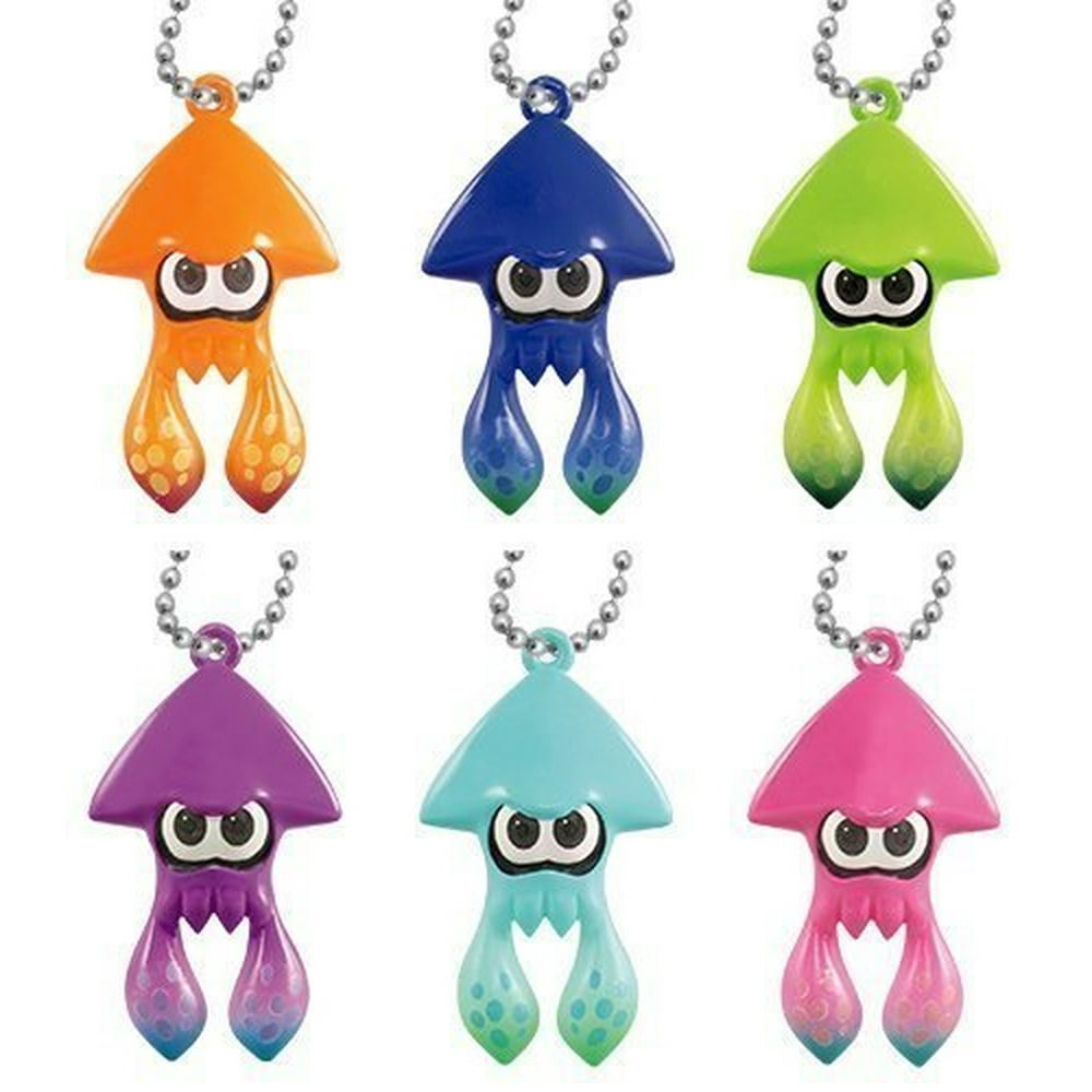 takara tomy splatoon squid mascot set of 6 - Walmart.com - Walmart.com