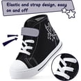 thumbnail image 5 of Kushyshoo Angel Unicorn Toddler High Top Girls Sneakers Kids Walking Shoes 1M, 5 of 7