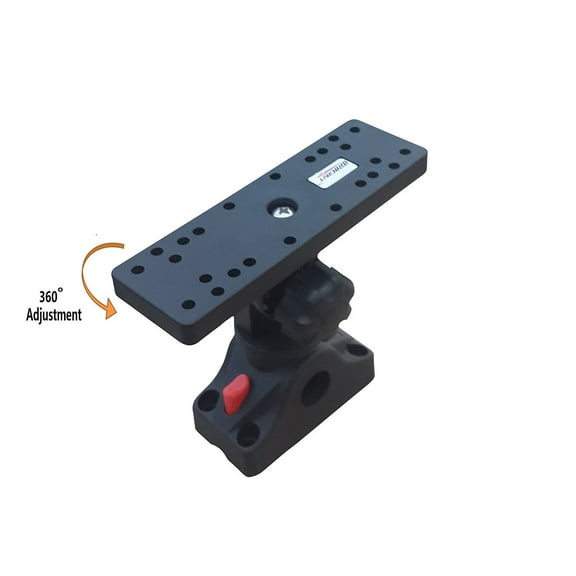 BroCraft Marine Universal Electronic Mount ,Boat Fish Finder & GPS, Electronics Mount