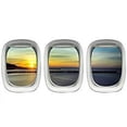 thumbnail image 2 of VWAQ Plane Window Clings - Aviation Decor Airplane Wall Stickers Scenic View VWAQ-PPW22, 2 of 2
