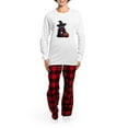 thumbnail image 4 of CafePress - Costumed Pitbull Halloween - Women's Long Sleeve Relaxed Fit Cotton Light Pajama Set, 4 of 7